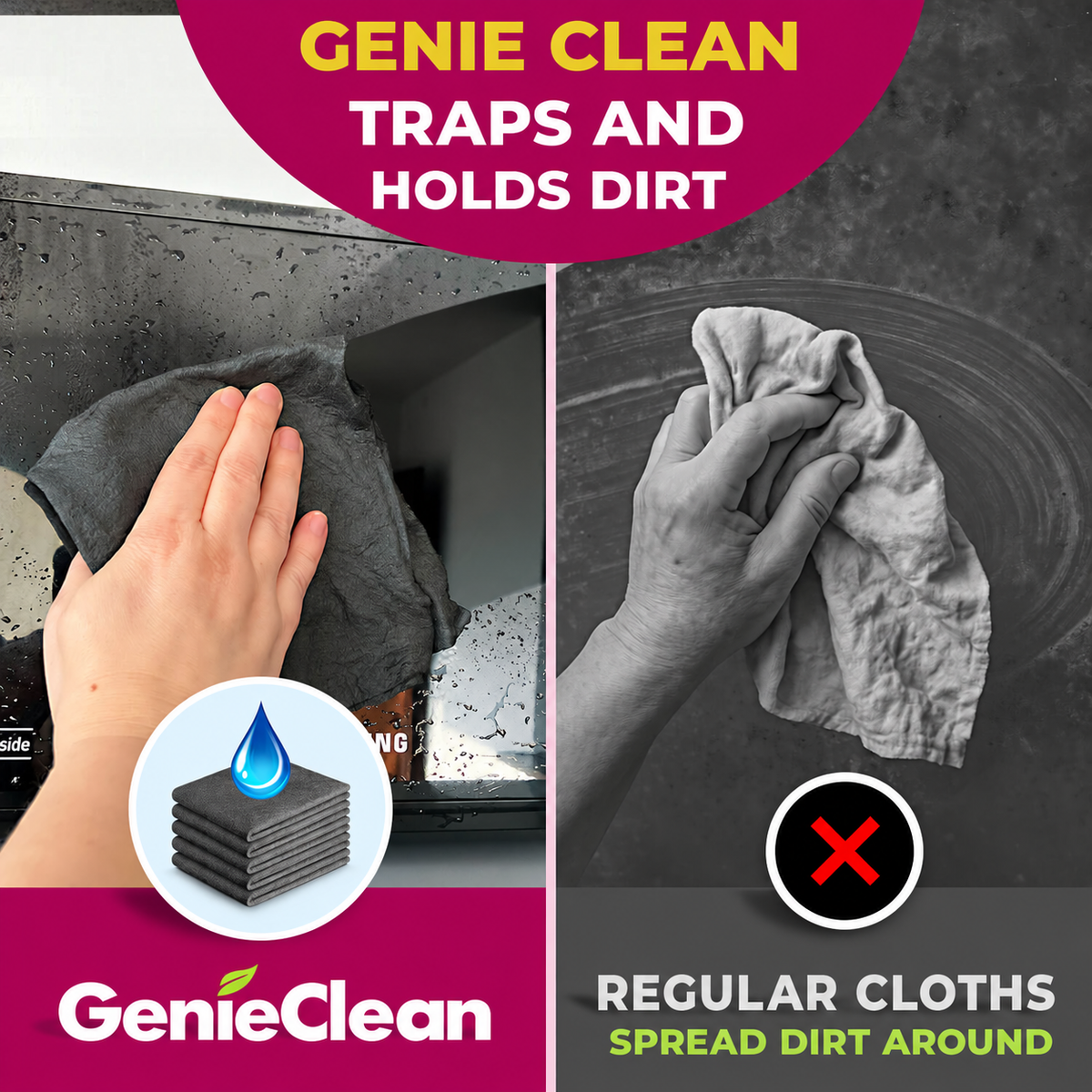 GenieClean Magic Cloth