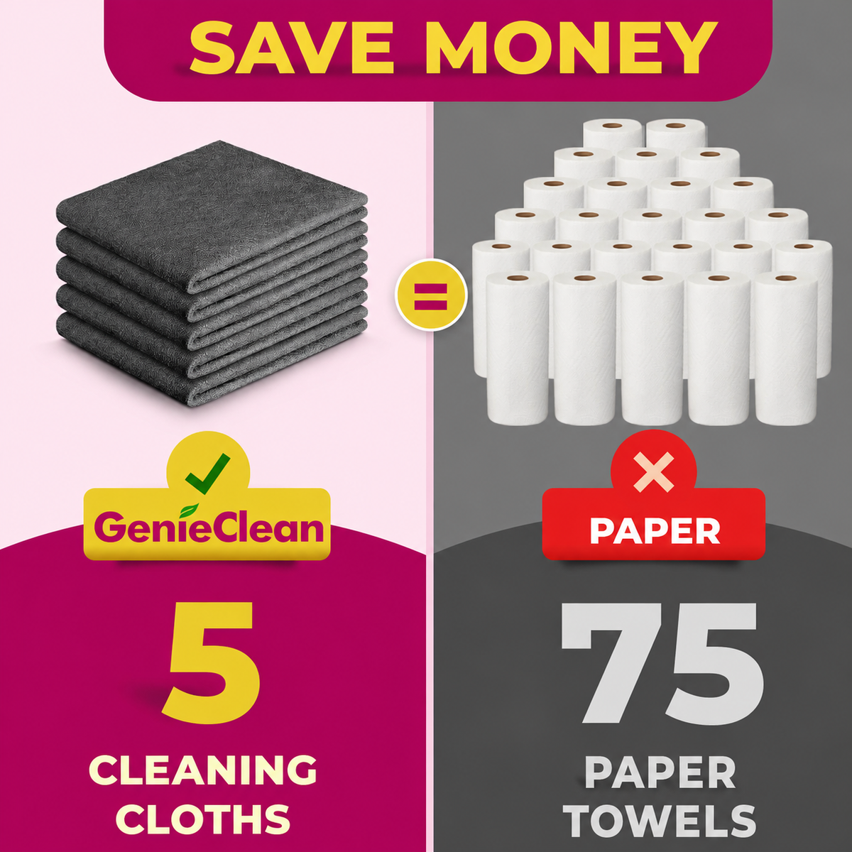 GenieClean Magic Cloth